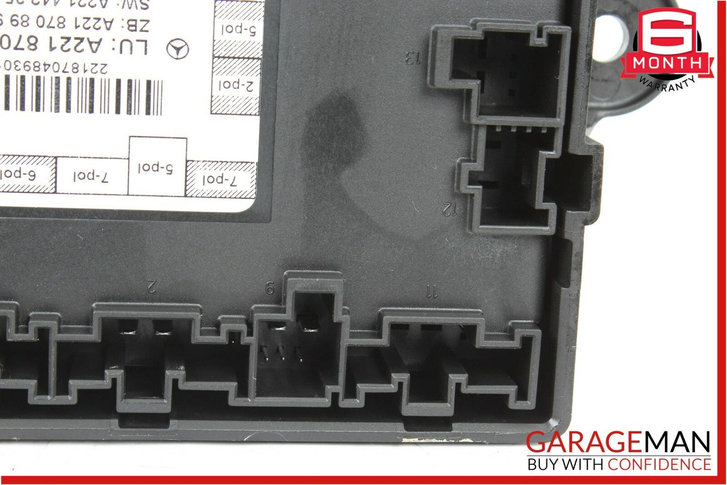 07-13 Mercedes W221 S550 S63 AMG Rear Right / Left Side Door Control Module Unit