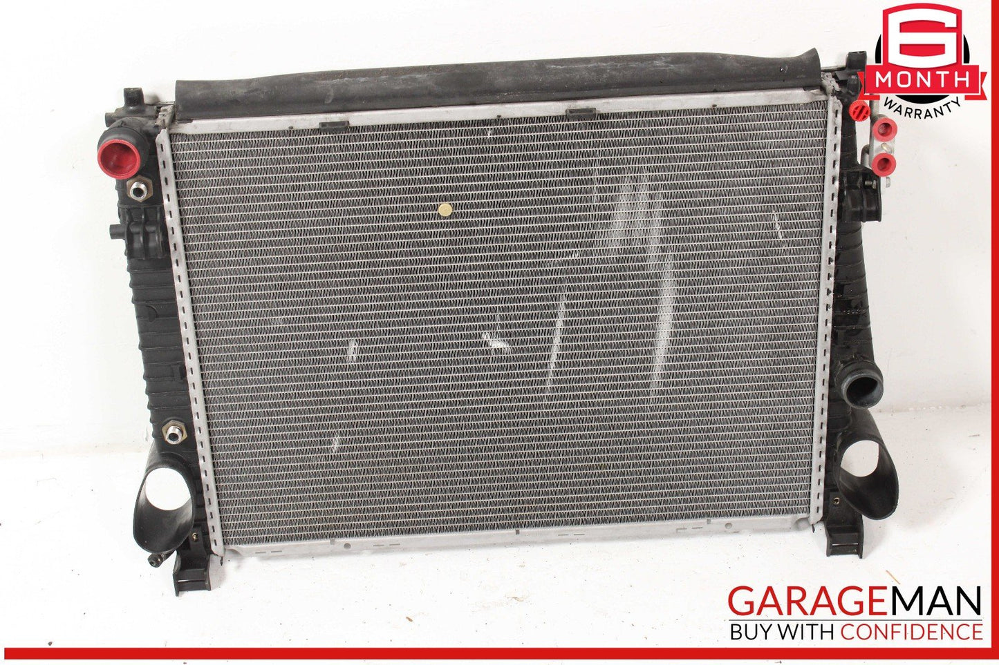 03-06 Mercedes R230 SL500 Cooling Radiator A/C Condensor Oil Cooler OEM