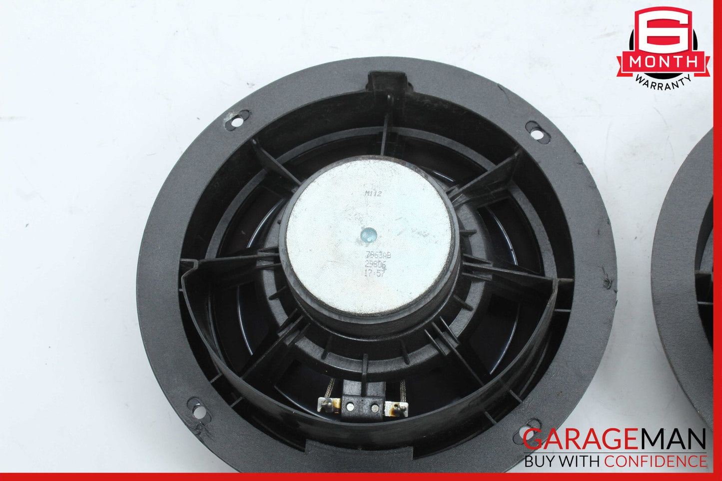 06-13 Mercedes W251 R350 Rear Left & Right Door Sound Audio Speakers Set of 2