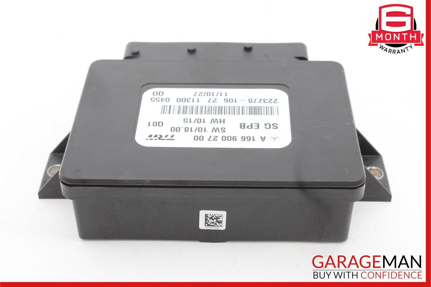 12-16 Mercedes R172 SLK200 SLK350 Hand Parking Brake Control Module Unit OEM