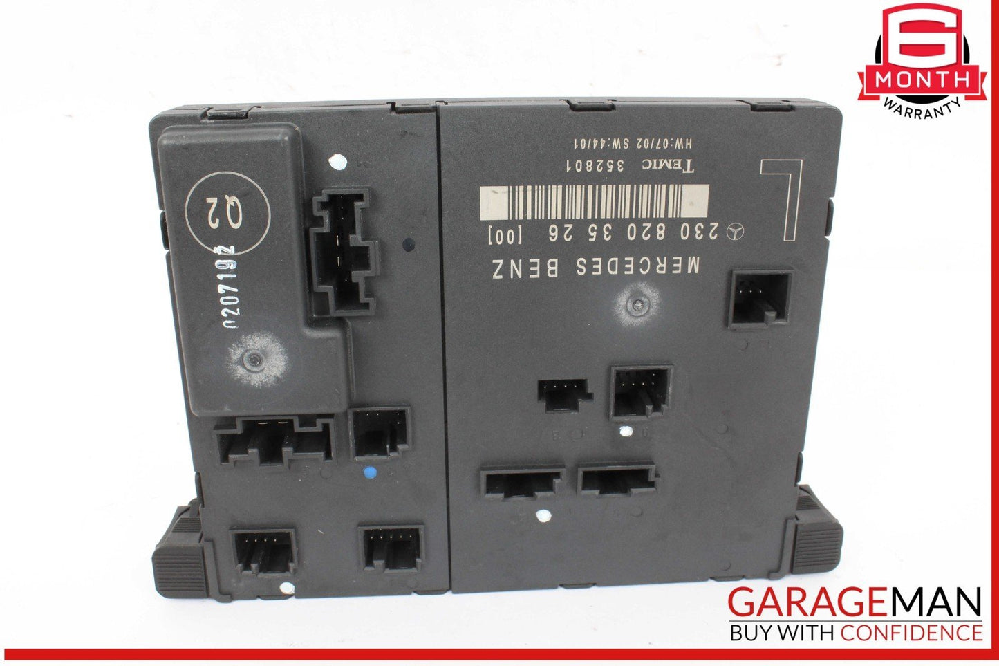 03-12 Mercedes R230 SL500 SL55 AMG Front Left Door Control Module 2308203526 OEM