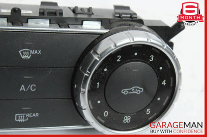 12-13 Mercedes R172 SLK350 SLK250 SLK55 AMG AC A/C Heater Climate Control Module