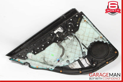 08-14 Mercedes W204 C63 AMG Rear Right Side Interior Door Panel Trim Cover OEM