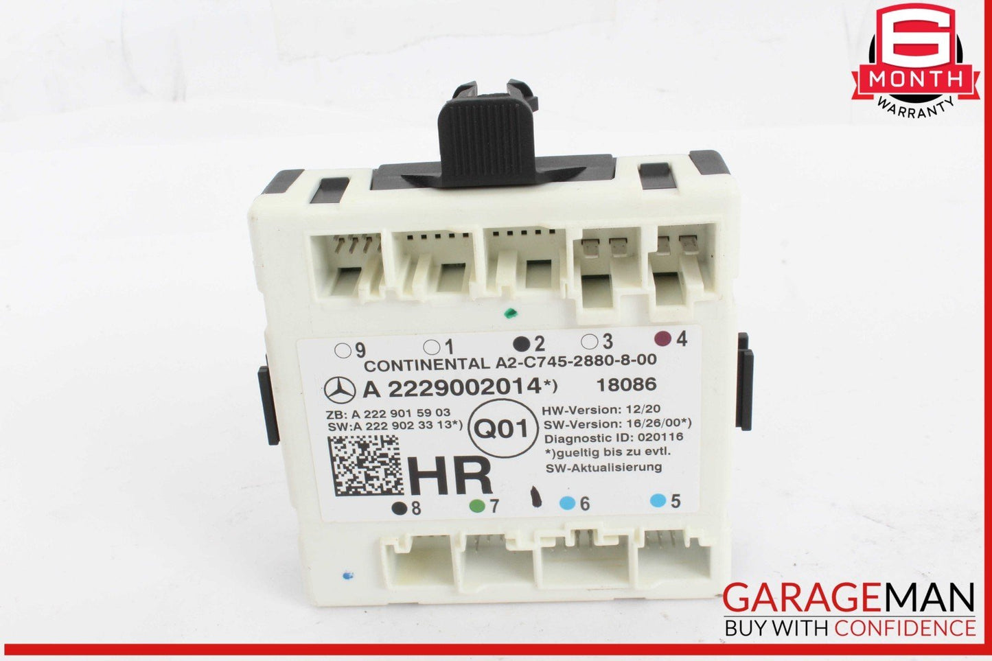 15-20 Mercedes X253 GLC350e C400 Rear Right Side Door Control Module Unit OEM