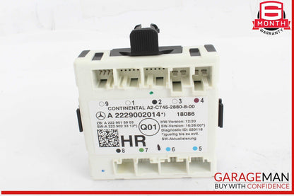 15-20 Mercedes X253 GLC350e C400 Rear Right Side Door Control Module Unit OEM