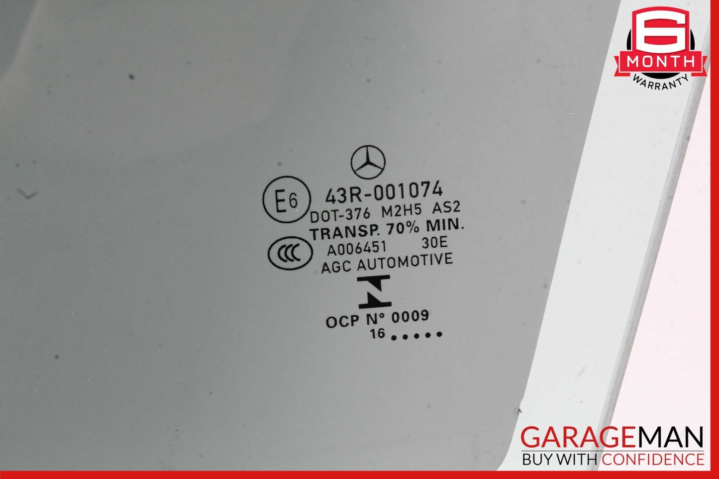 15-20 Mercedes W205 C300 C350e Front Left Side Door Window Auto Glass OEM
