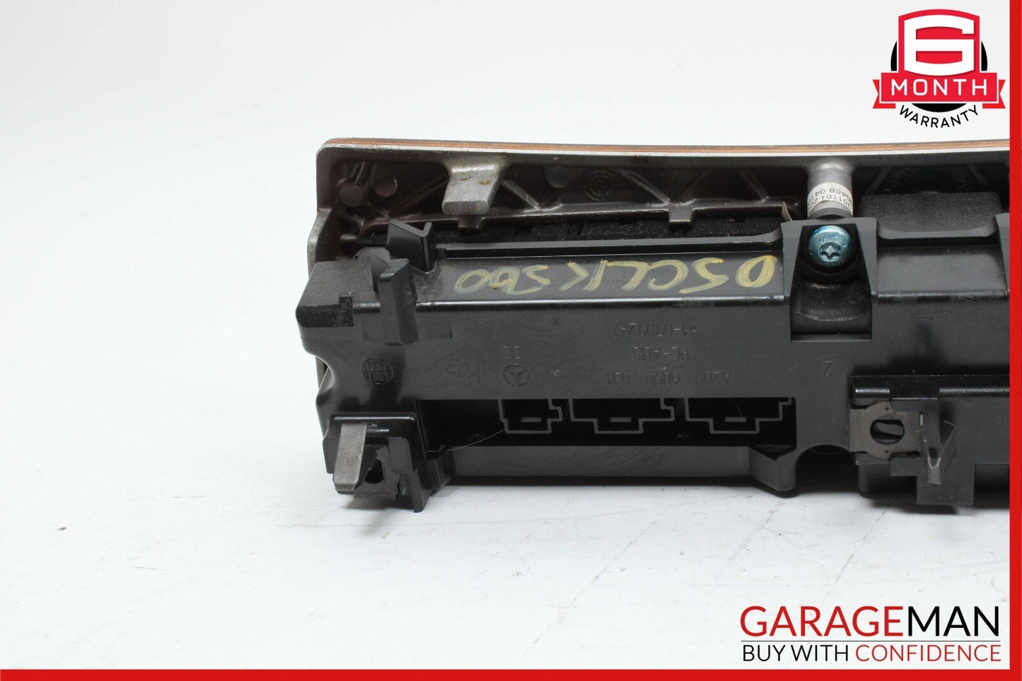 05-09 Mercedes W209 CLK500 CLK350 Center Dashboard Control Switch Control Wood