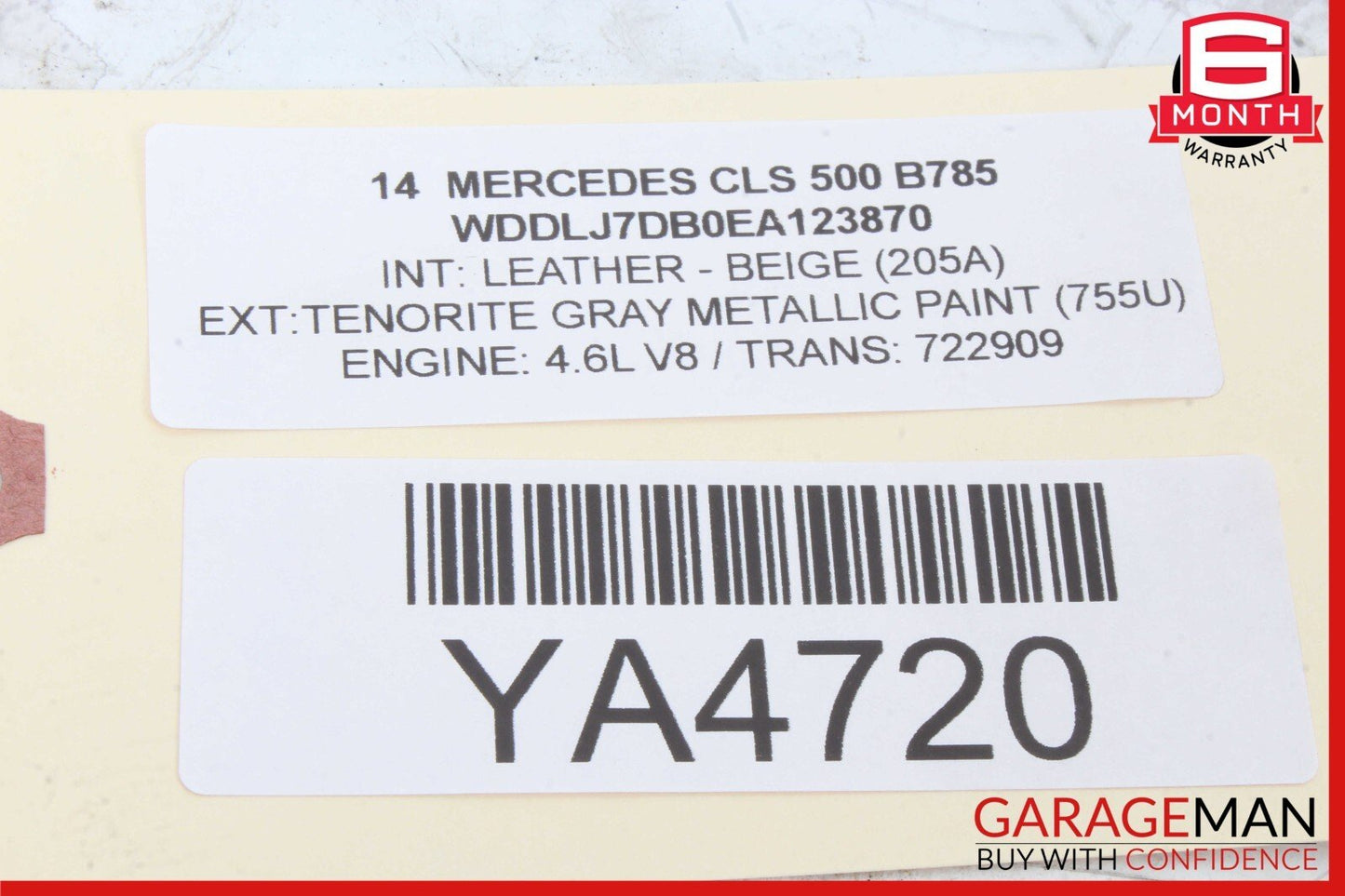 07-13 Mercedes W221 S550 S400 S63 AMG Rear Right / Left Door Control Module OEM