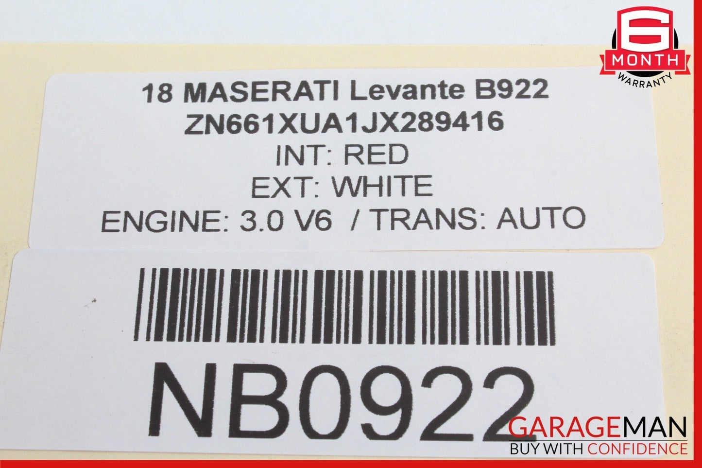 17-20 Maserati Levante Rear Right Passenger Side Door Control Module OEM