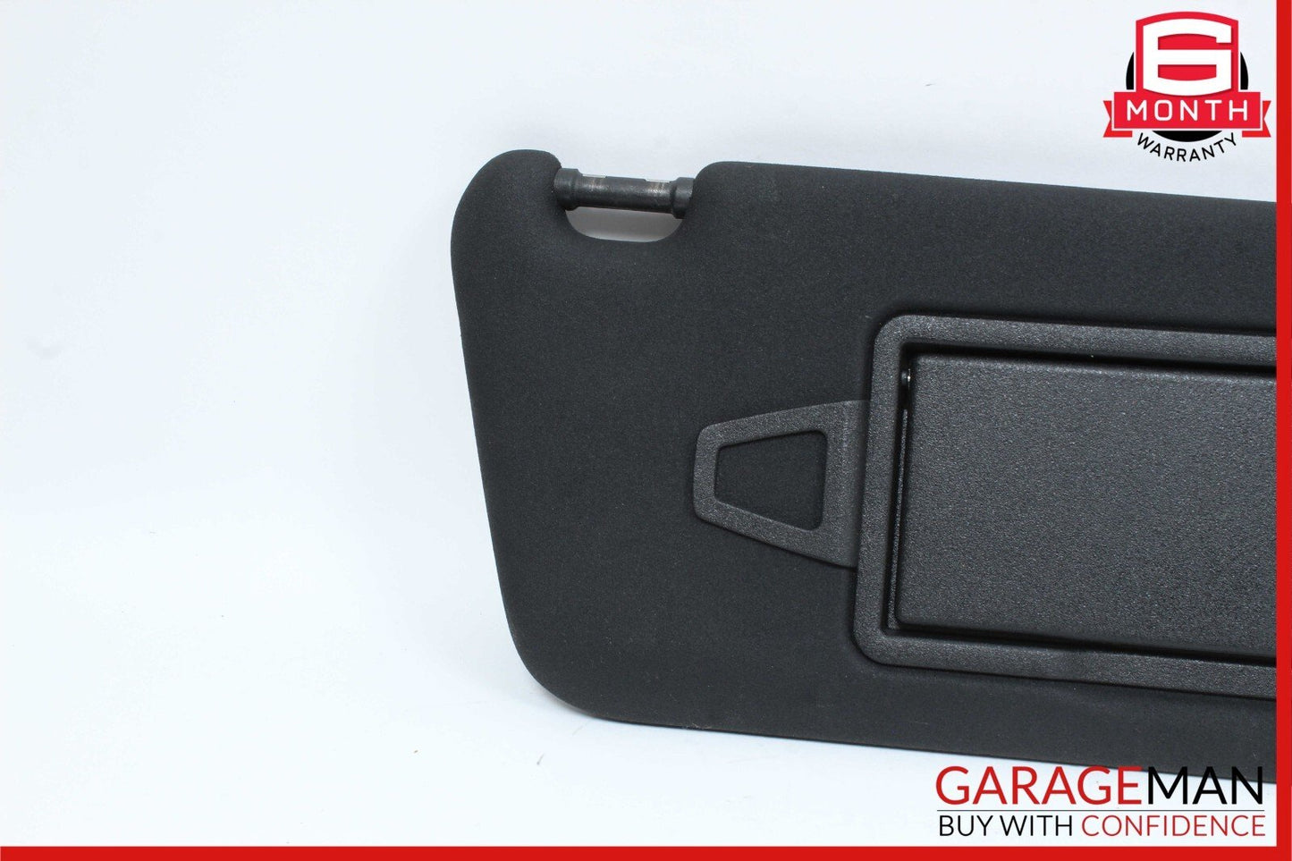 08-14 Mercedes W204 C250 Front Right Side Sun Visor Sunvisor Shade Black OEM