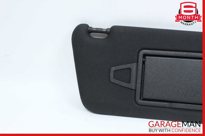 08-14 Mercedes W204 C250 Front Right Side Sun Visor Sunvisor Shade Black OEM