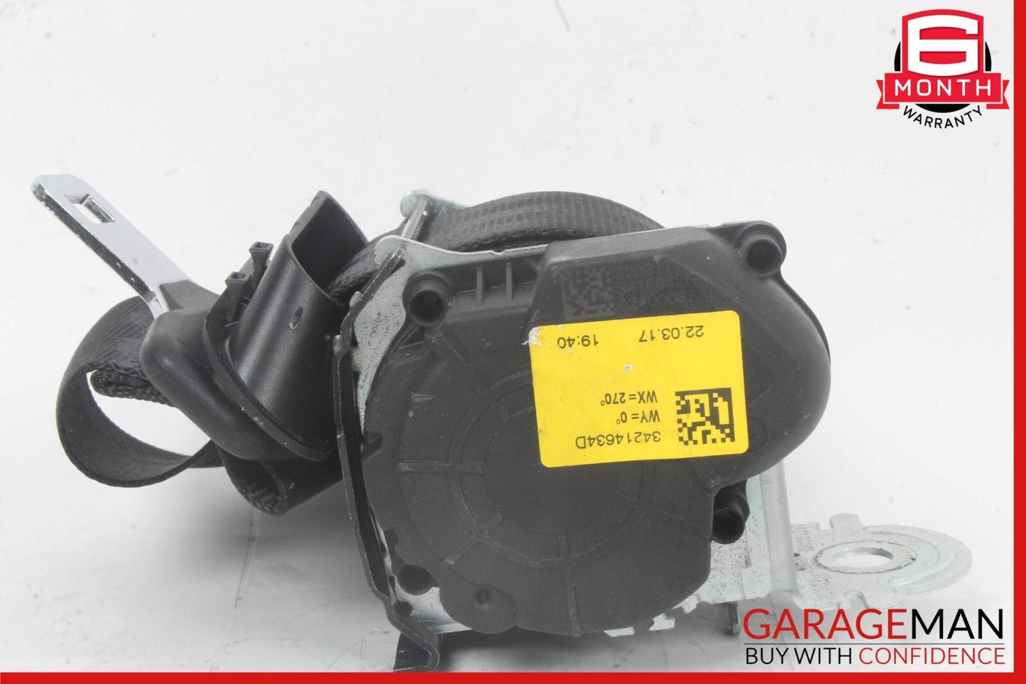 17-23 Alfa Romeo Giulia Rear Left or Right Seatbelt Seat Belt Retractor OEM