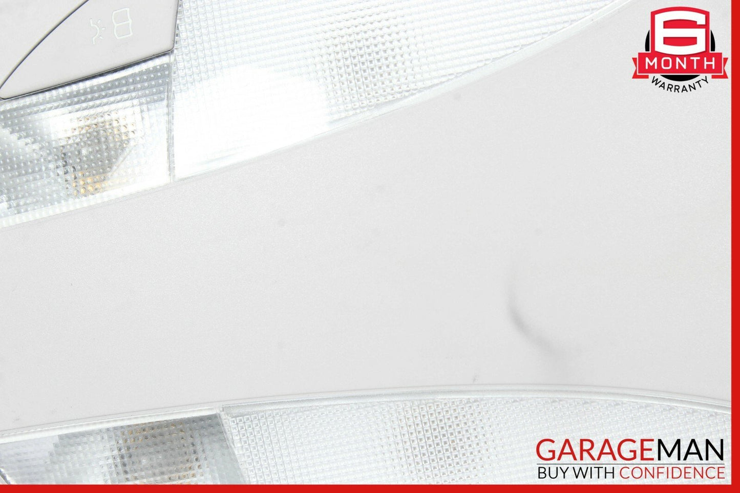 07-09 Mercedes W211 E350 E550 E63 AMG Rear Overhead Dome Light Reading Map Gray