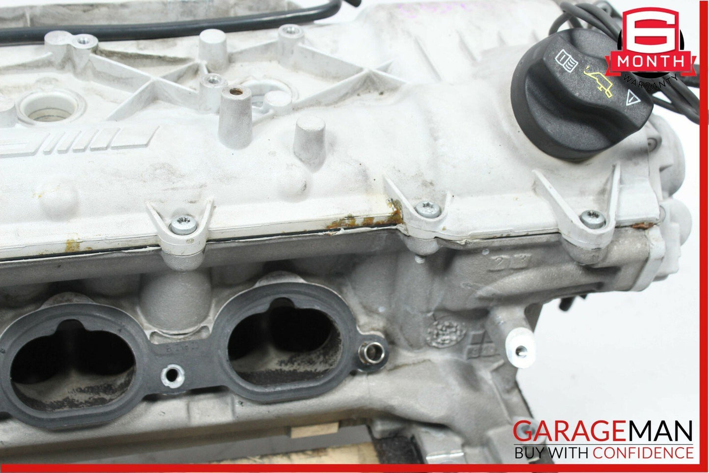 07-12 Mercedes E63 AMG Left Side Engine Cylinder Head Motor Block Assembly
