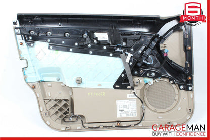 08-11 Mercedes W204 C250 C300 Front Right Side Interior Door Panel Beige OEM