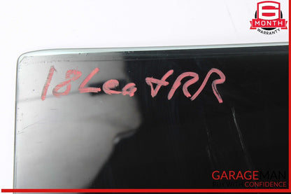 13-24 Nissan Leaf Rear Right Passenger Side Door Window Glass 823003NF1A OEM
