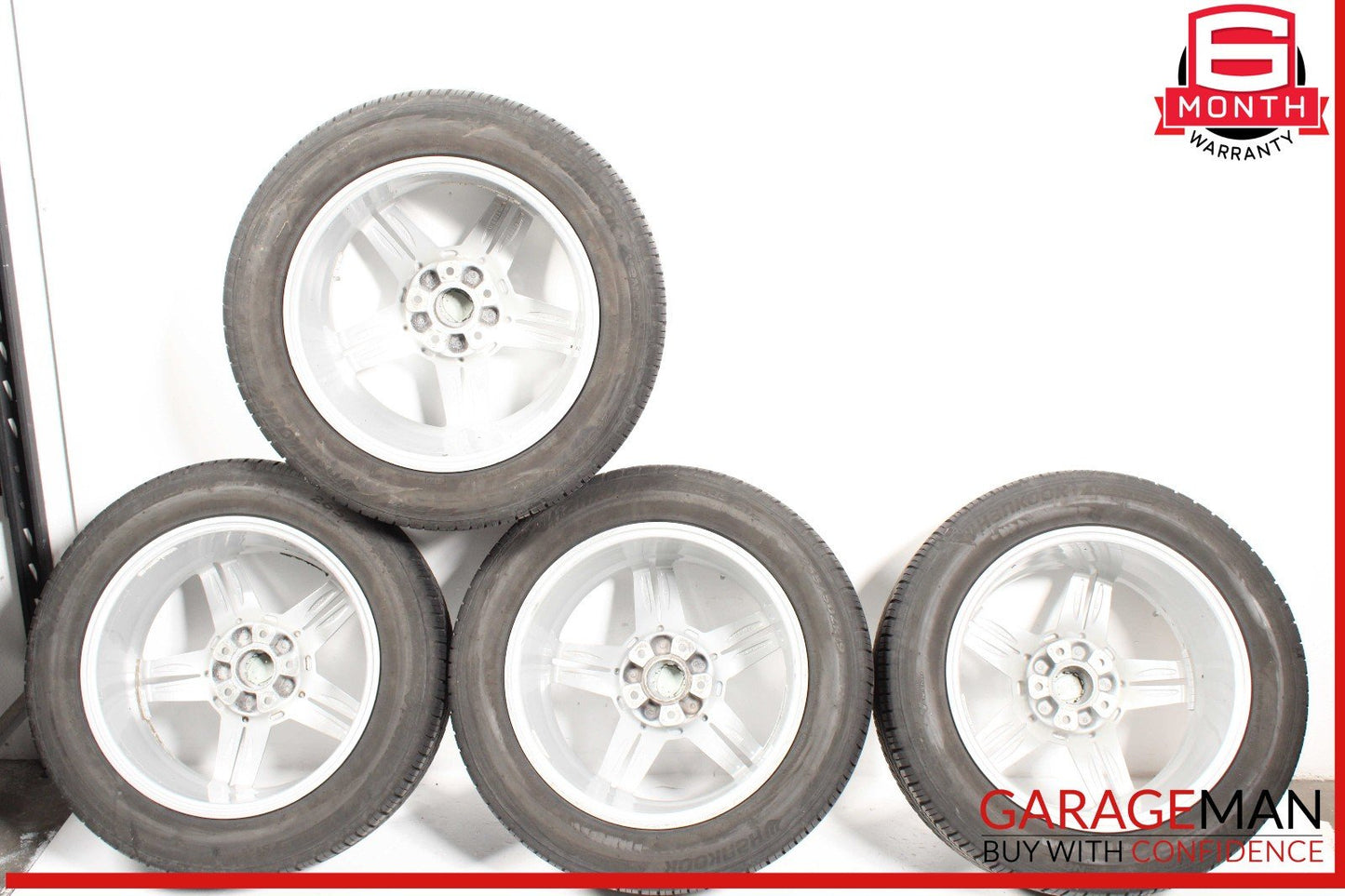 11-18 Porsche Cayenne 958 8.5x19 19" Complete Wheel Tire Rim Set of 4 Pc OEM