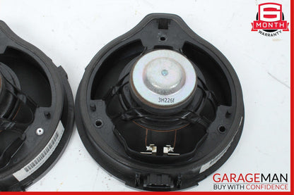 08-14 Mercedes W204 C250 C300 Rear Right & Left Side Door Sound Speakers Set OEM