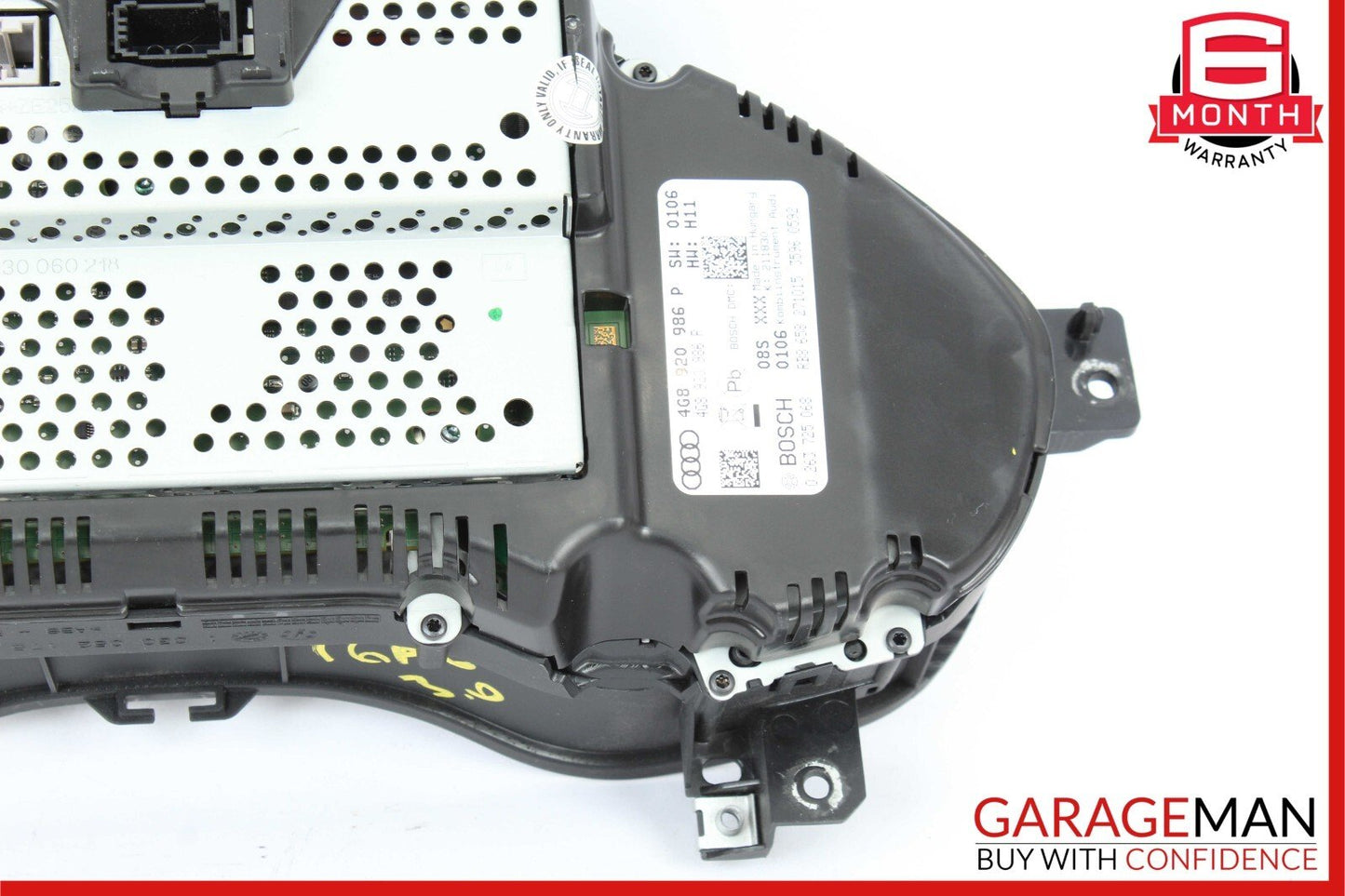 16-17 Audi A6 Speedometer Odometer Instrument Cluster Gauge 4G8920986P OEM