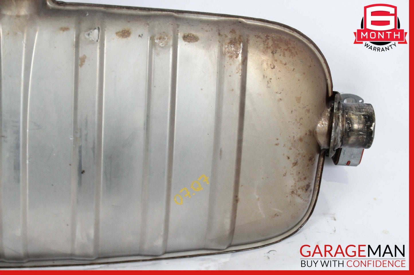 07-10 Audi Q7 Rear Exhaust Muffler OEM