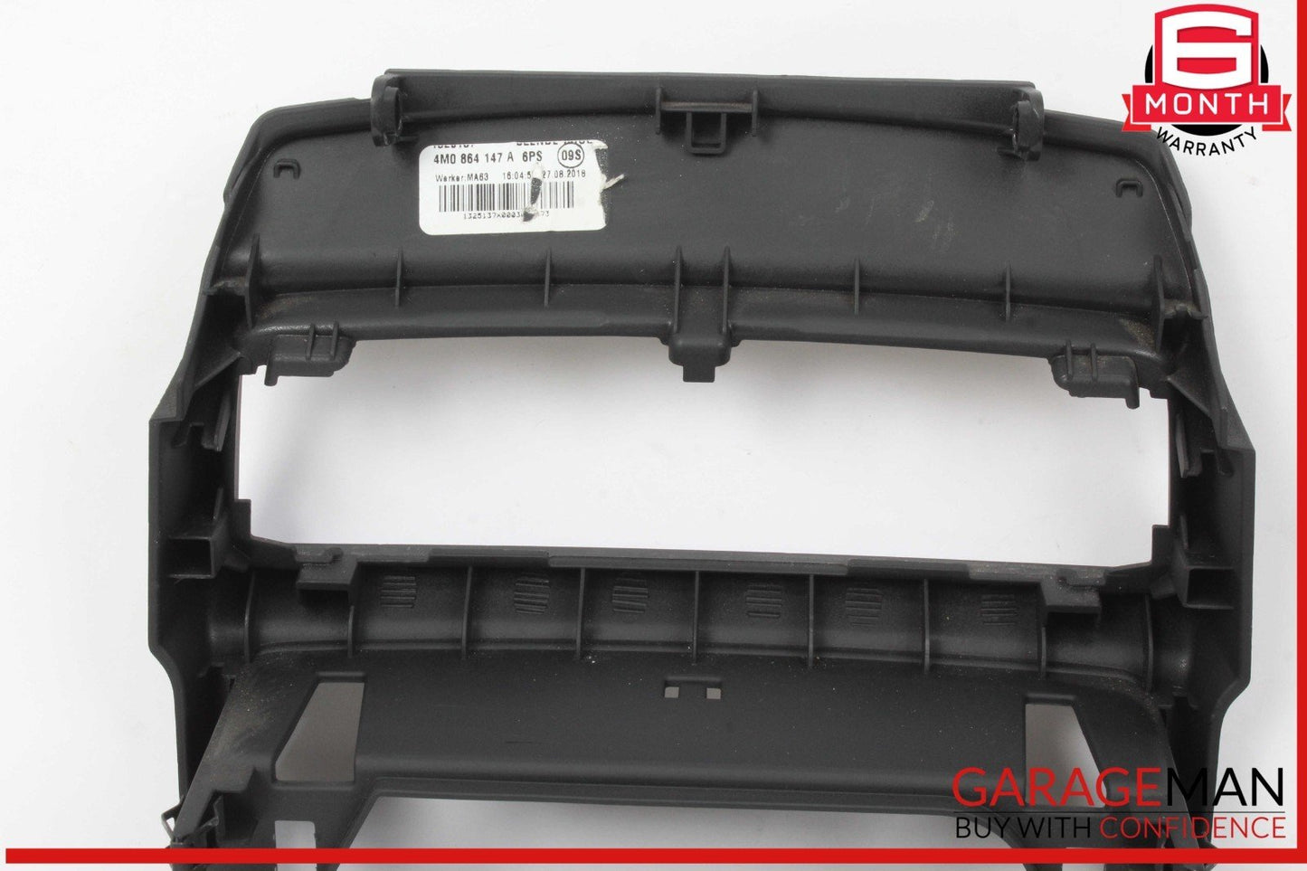 17-24 Audi Q7 Rear Center Console Trim Cover Panel 4M0864147A OEM