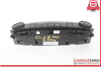 06-11 Mercedes W219 CLS500 CLS55 AMG AC A/C Climate Control Unit 2198300785 OEM