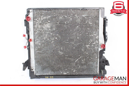 08-14 BMW X6 MAIN ENGINE COOLING RADIATOR ASSEMBLY OEM