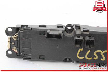 03-06 Mercedes W215 CL55 AMG Center Dashboard Control Switch 2208216558 OEM