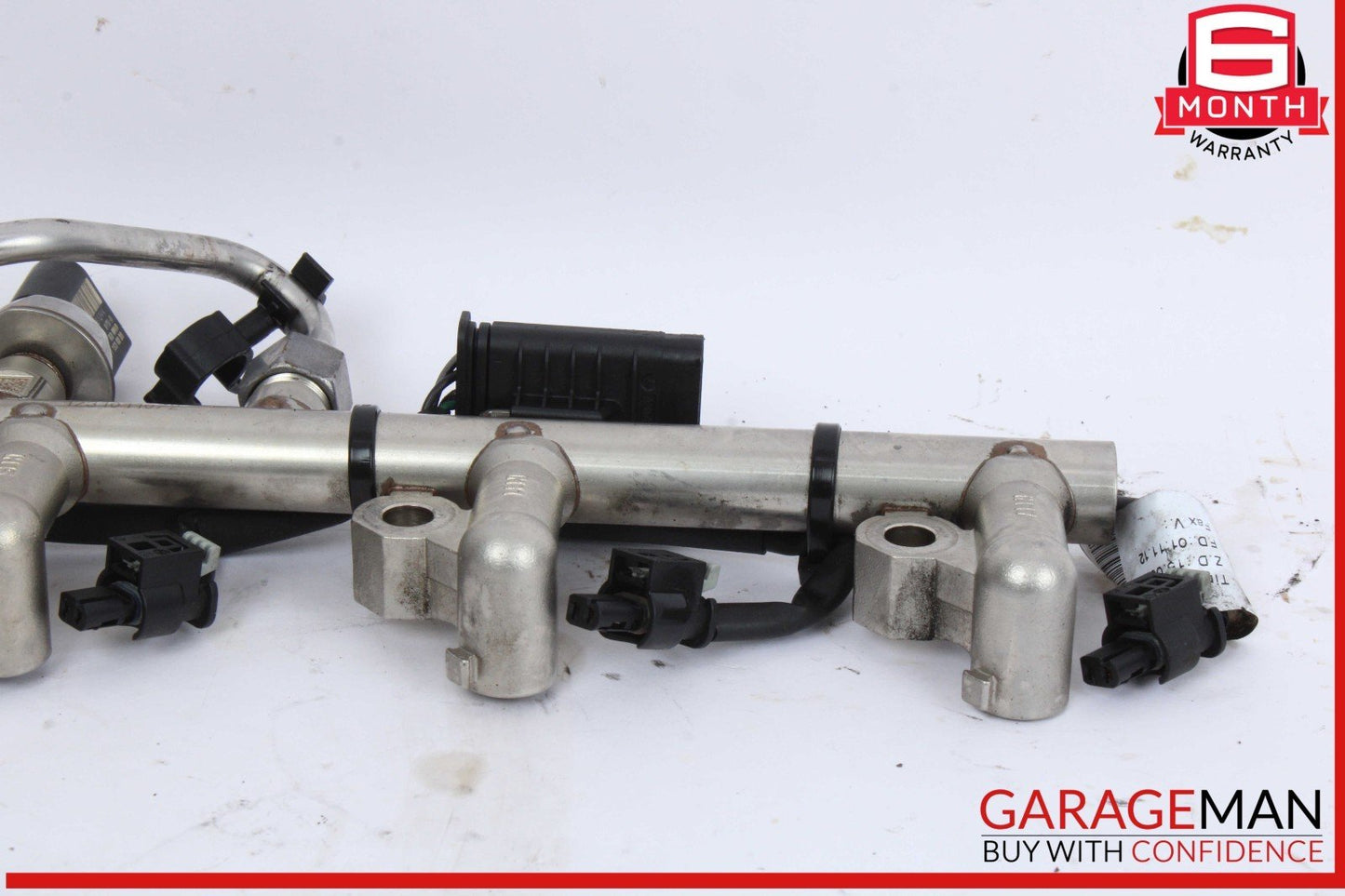 12-15 Mercedes W204 C250 CGI 1.8L M271 Fuel Injector Rail Line Assembly OEM