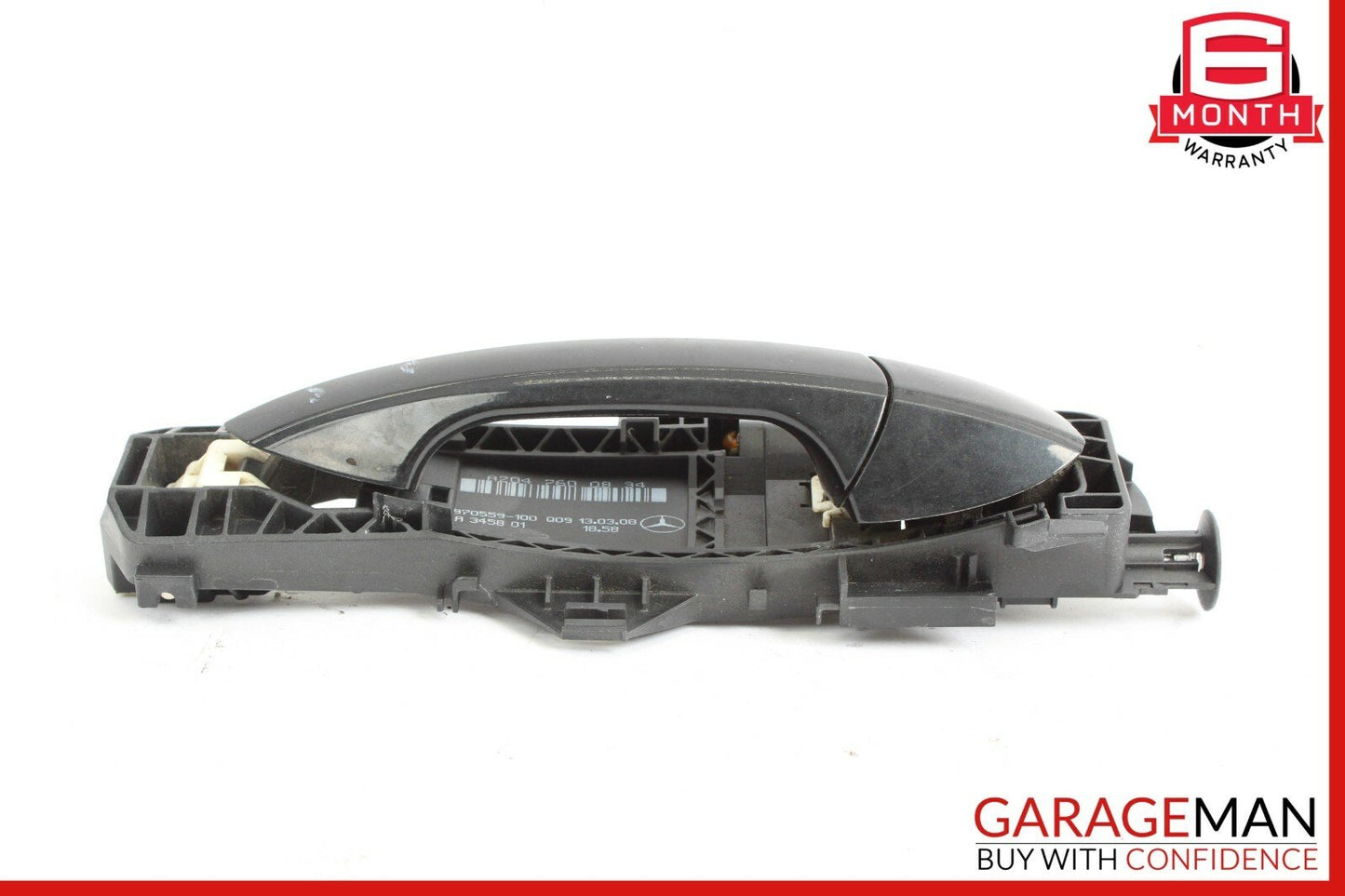 08-11 Mercedes W204 C300 C280 Rear Right Side Exterior Door Handle Black OEM
