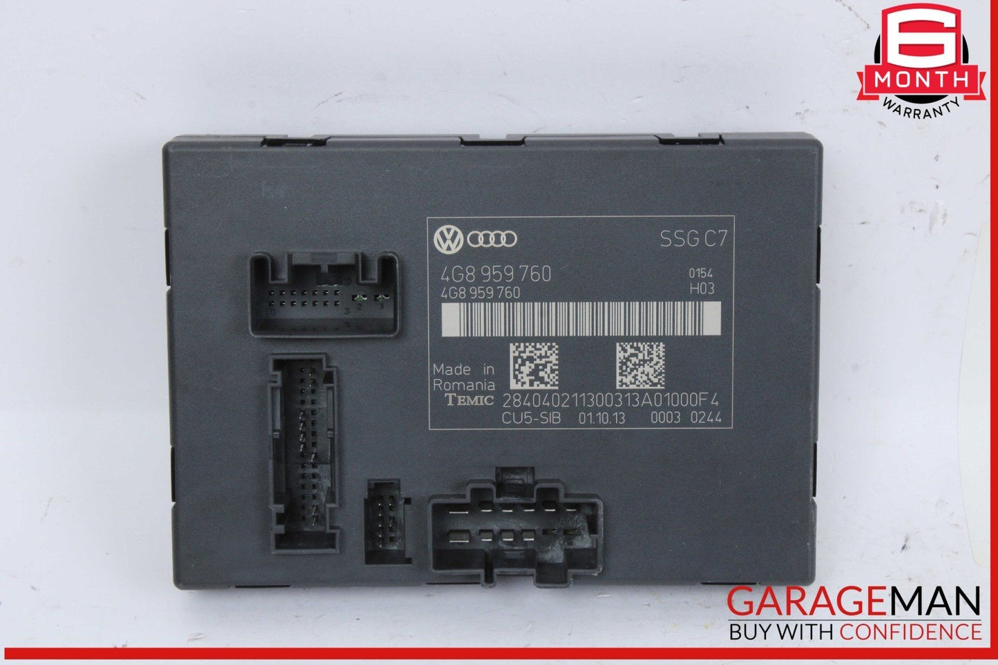 12-18 Audi A6 A7 Front Left Driver Side Seat Control Module Unit 4G8959760 OEM