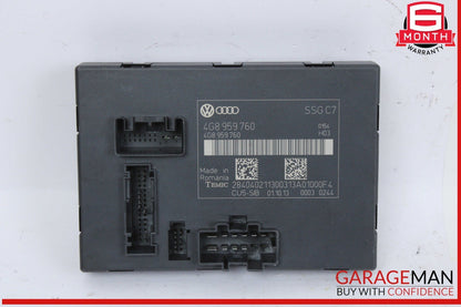 12-18 Audi A6 A7 Front Left Driver Side Seat Control Module Unit 4G8959760 OEM