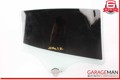 19-23 Mazda 3 Rear Left Driver Side Door Window Glass OEM
