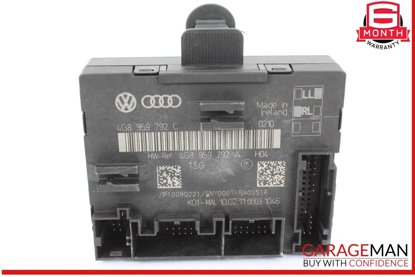 12-18 Audi A7 Front Right Passenger Side Door Control Module Unit 4G8959792A OEM