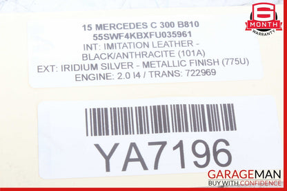 15-20 Mercedes W205 C300 C400 GLC43 AMG Electronic Parking Button Switch OEM