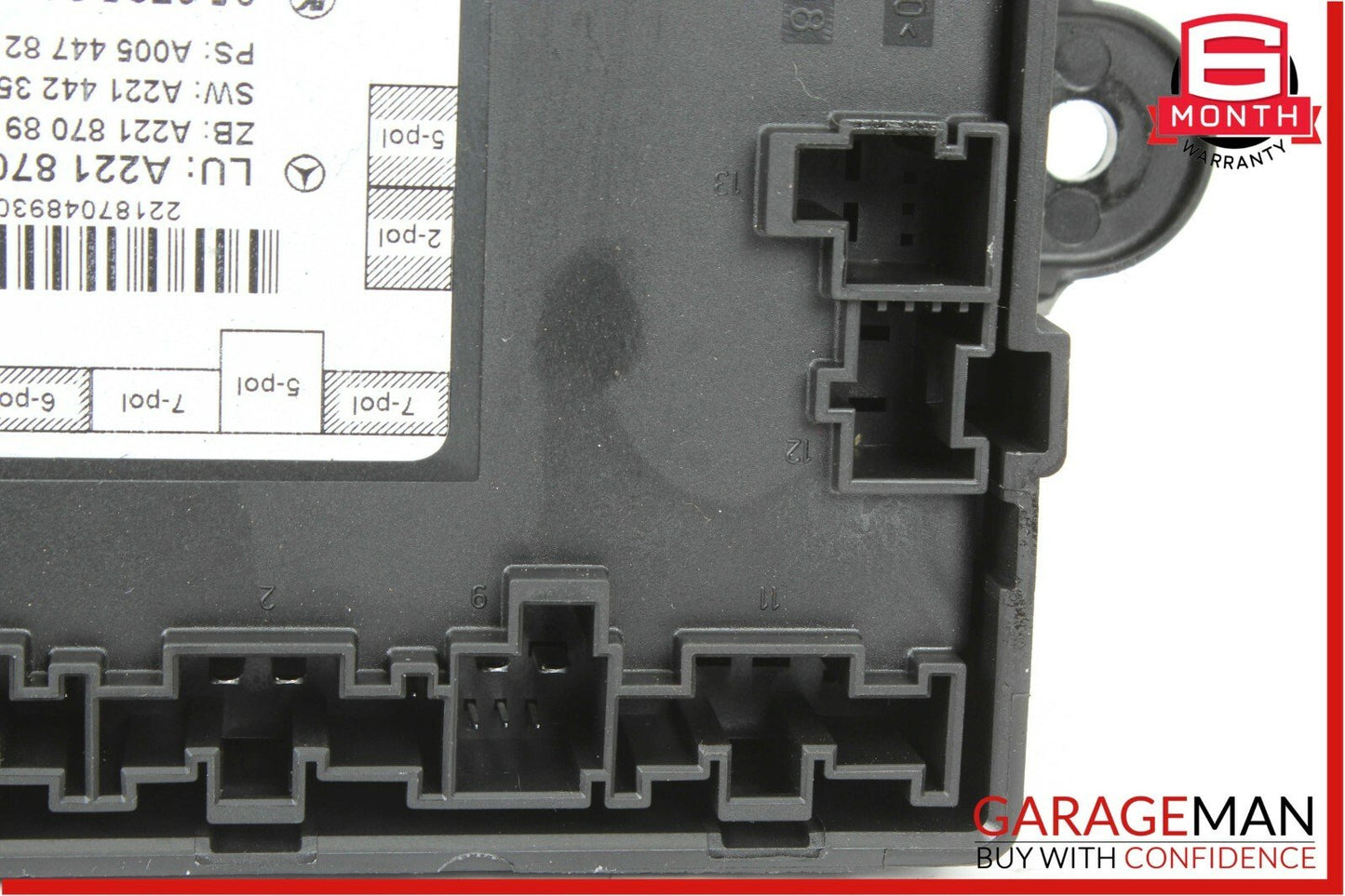 07-13 Mercedes W221 S550 S63 AMG Rear Left / Right Side Door Control Module Unit