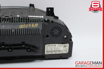 07-10 Mercedes S550 CL600 Speedometer Instrument Odometer Cluster Gauge Assy
