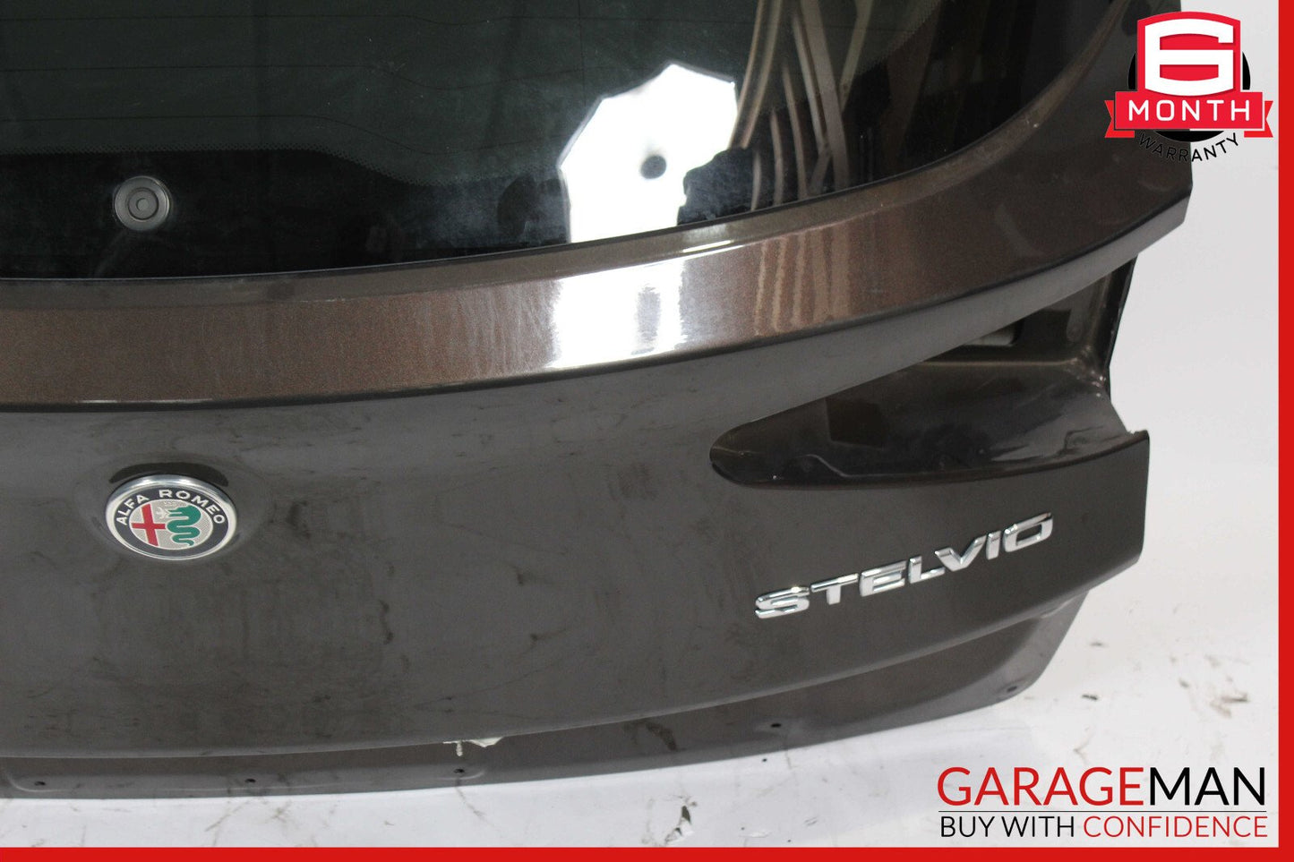 17-23 Alfa Romeo Stelvio Rear Trunk Lid Hatch Tailgate Lift Gate Glass OEM