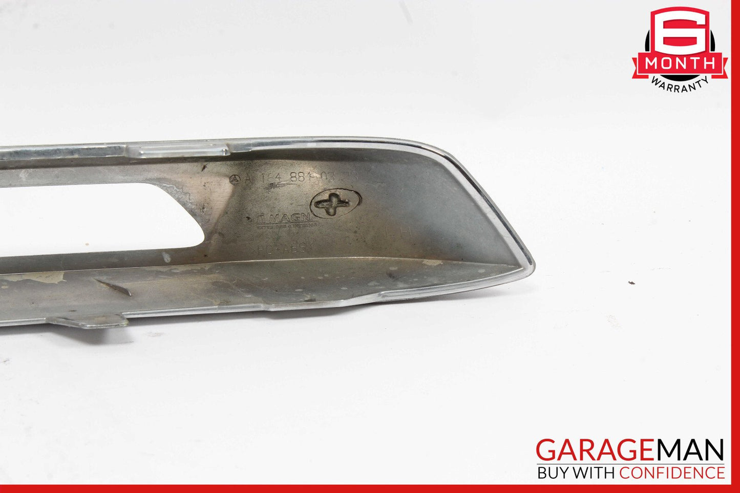 10-12 Mercedes X164 GL550 Front Left Daytime Running Light DRL Chrome Cover OEM