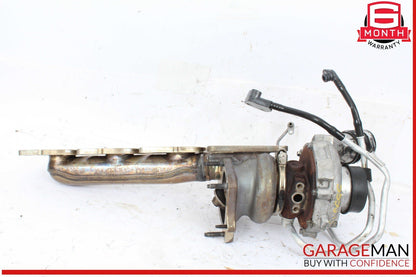 11-18 Mercedes W221 S550 CL550 Left Side Turbocharger Turbo Charger Manifold OEM