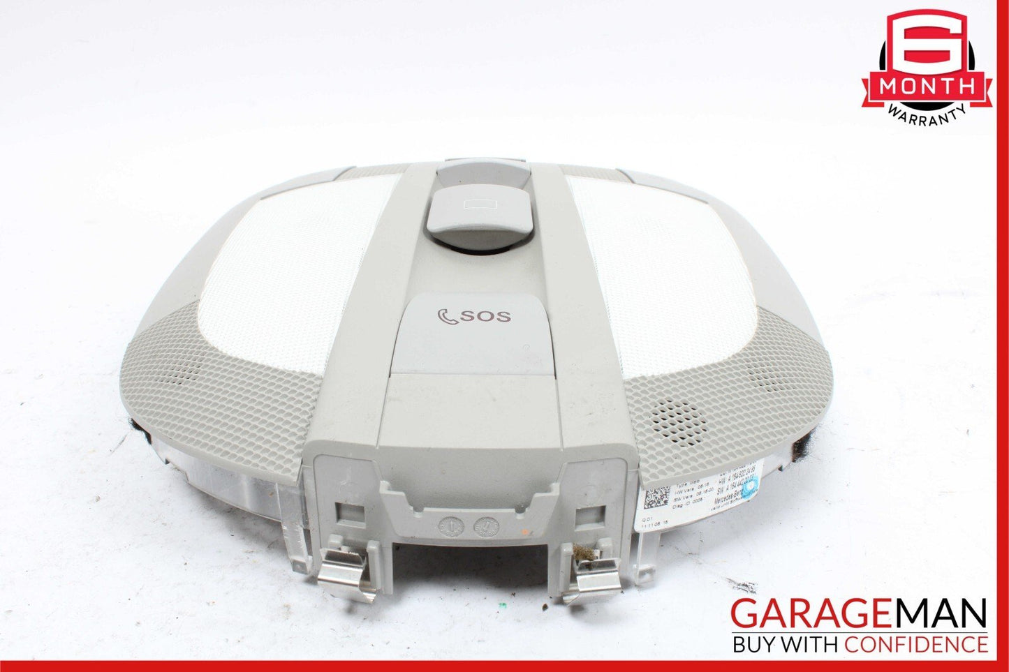 06-13 Mercedes X164 GL450 R500 R63 AMG Front Overhead Dome Light Lamp Gray OEM