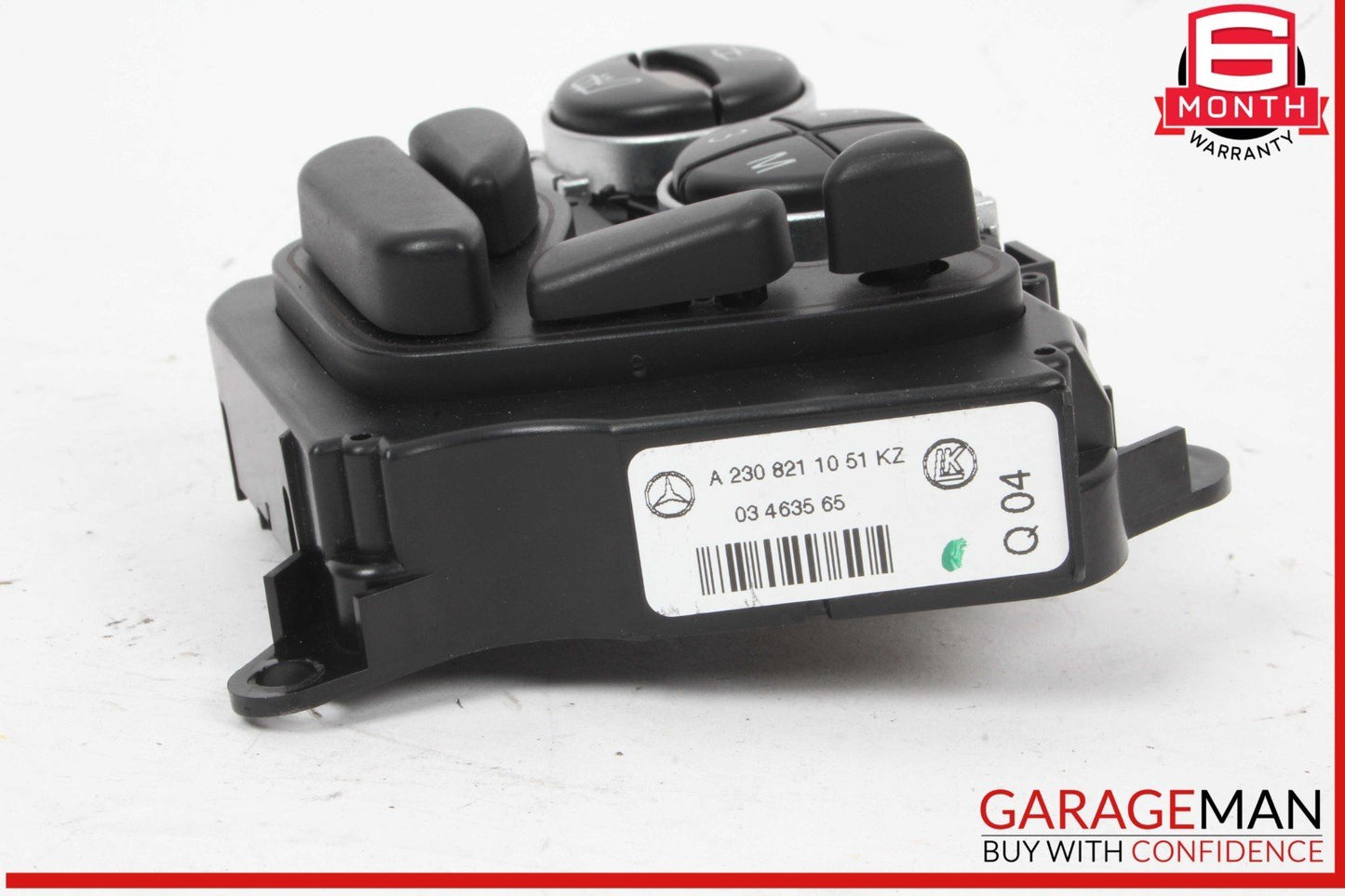 03-08 Mercedes R230 SL500 Front Right Side Seat Adjust Control Switch Module OEM