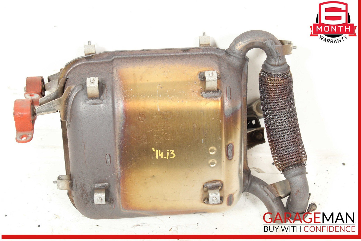 14-21 BMW i3 I01 Hybrid Engine Rear Exhaust Muffler Silencer 8614958 OEM