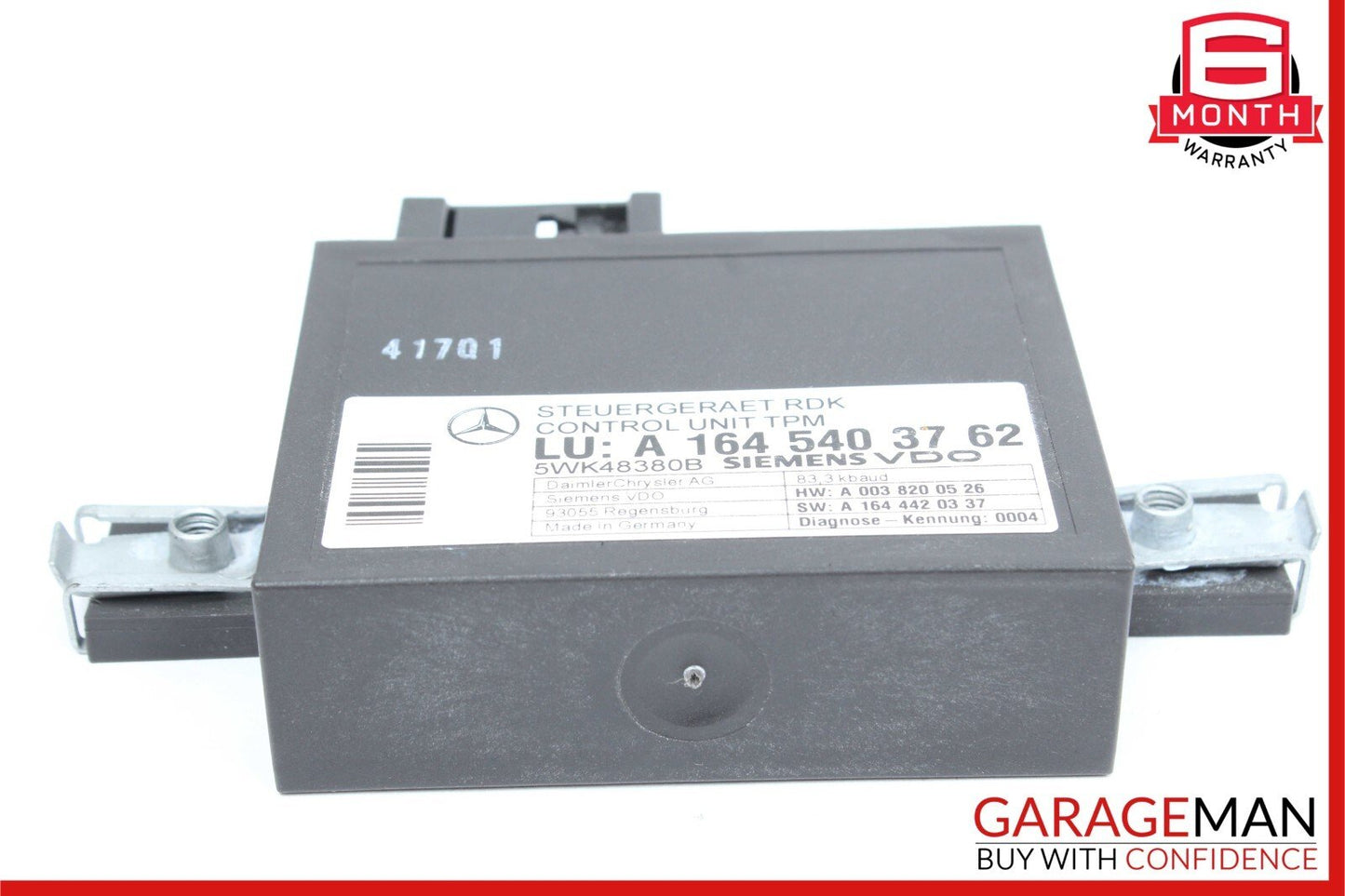 06-13 Mercedes W219 CLS550 R350 E350 TPMS Tire Pressure Control Module Unit OEM