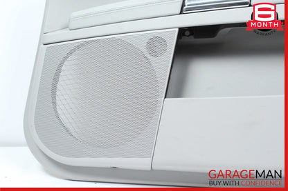 10-13 Mercedes W221 S550 S500 Rear Right Passenger Interior Door Panel Grey OEM