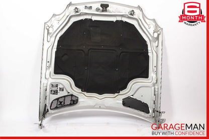 03-08 Mercedes R230 SL500 Front Hood Bonnet Cover Panel Assembly Silver OEM