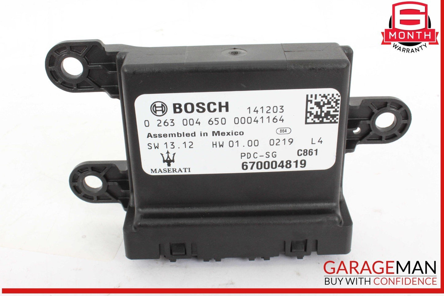 14-18 Maserati Ghibli Parking Park Sensor Control Module Unit 670004819 OEM