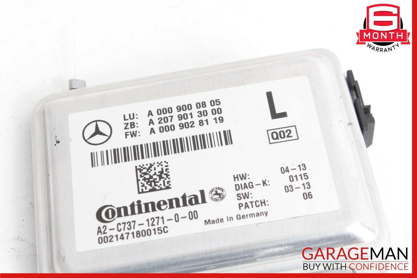 14-20 Mercedes W207 E350 CLS550 E550 Active Lane Assist Front Camera OEM