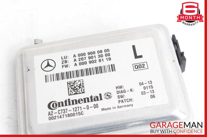 14-20 Mercedes W207 E350 CLS550 E550 Active Lane Assist Front Camera OEM