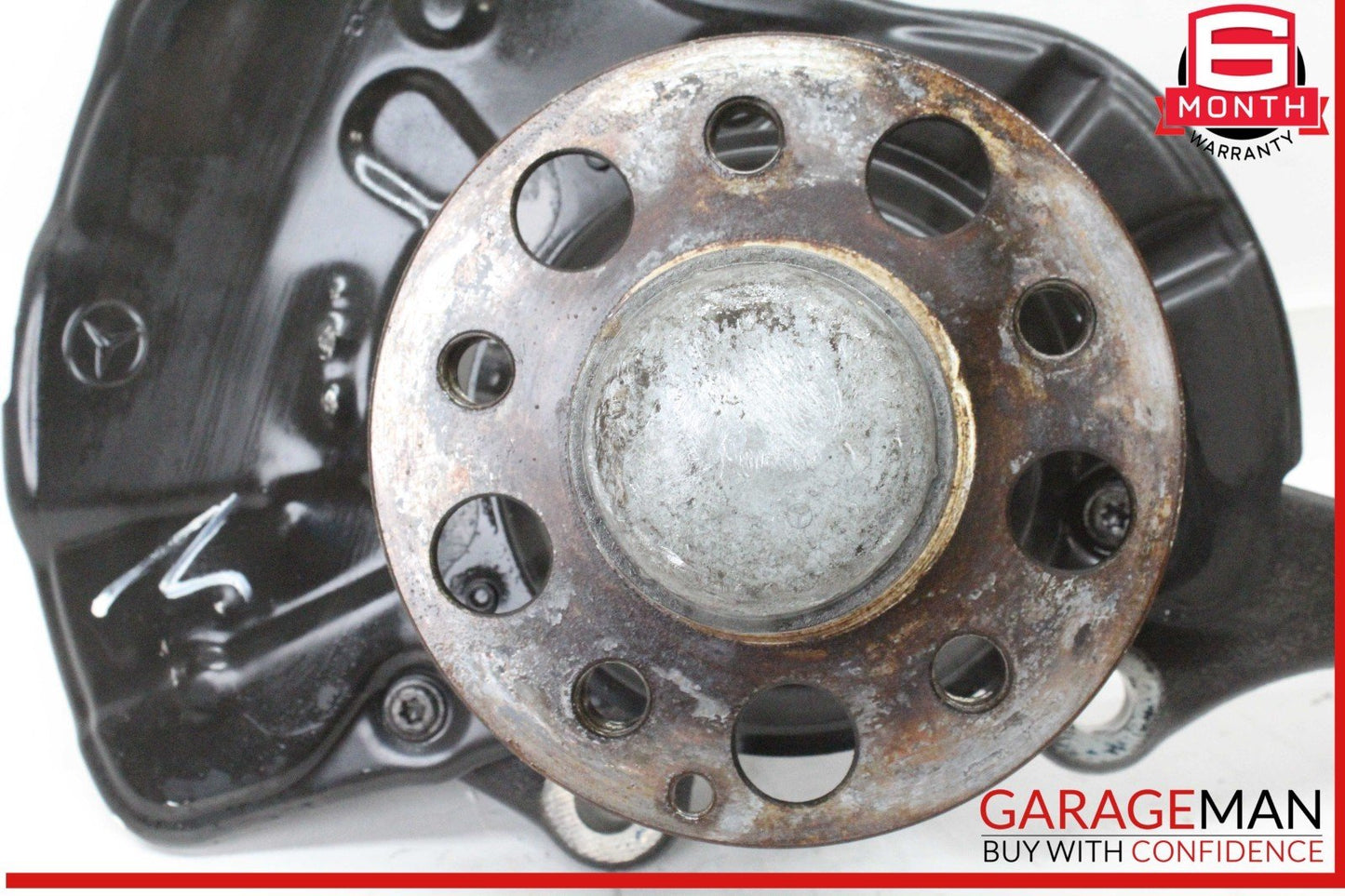 07-14 Mercedes W221 S550 CL550 Front Left Wheel Carrier Spindle Knuckle Hub OEM